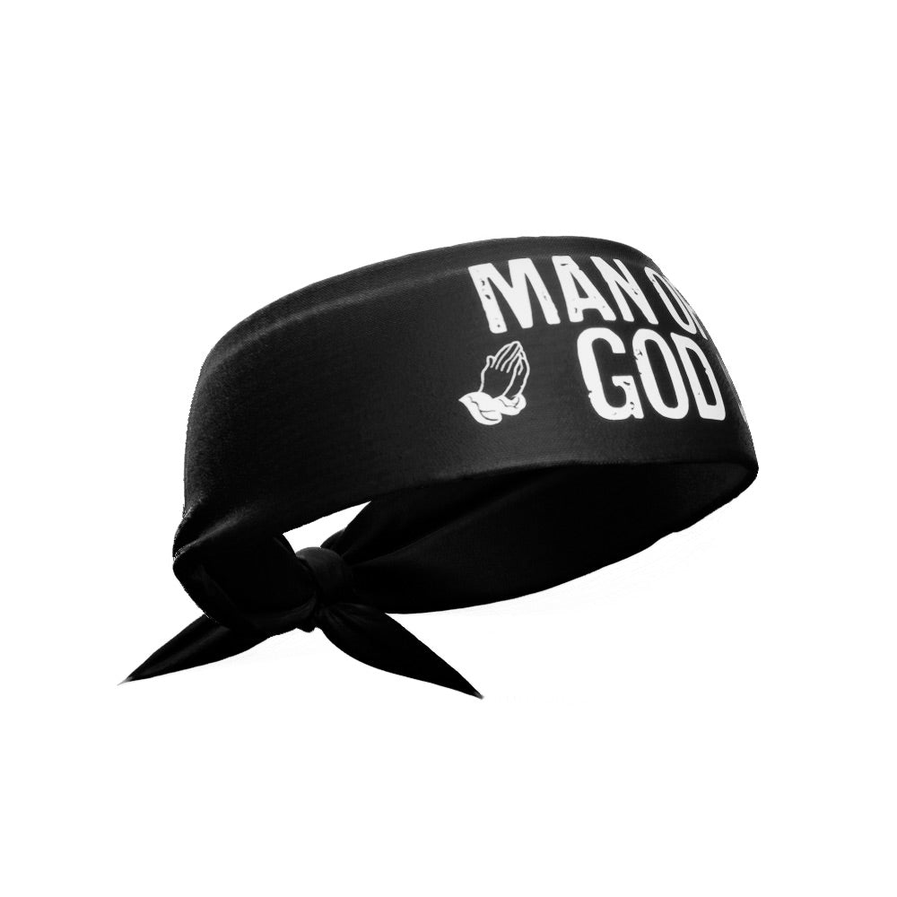 Man of God Tie Headband - Maximum Velocity Sports