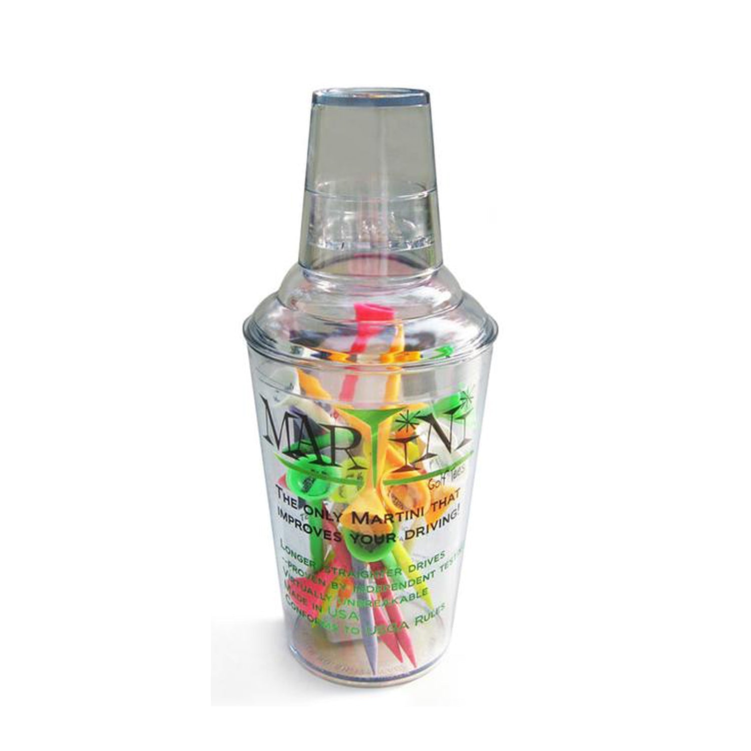 MAR - MARTINI MINI SHAKER 12 MARTINI TEES - Maximum Velocity Sports