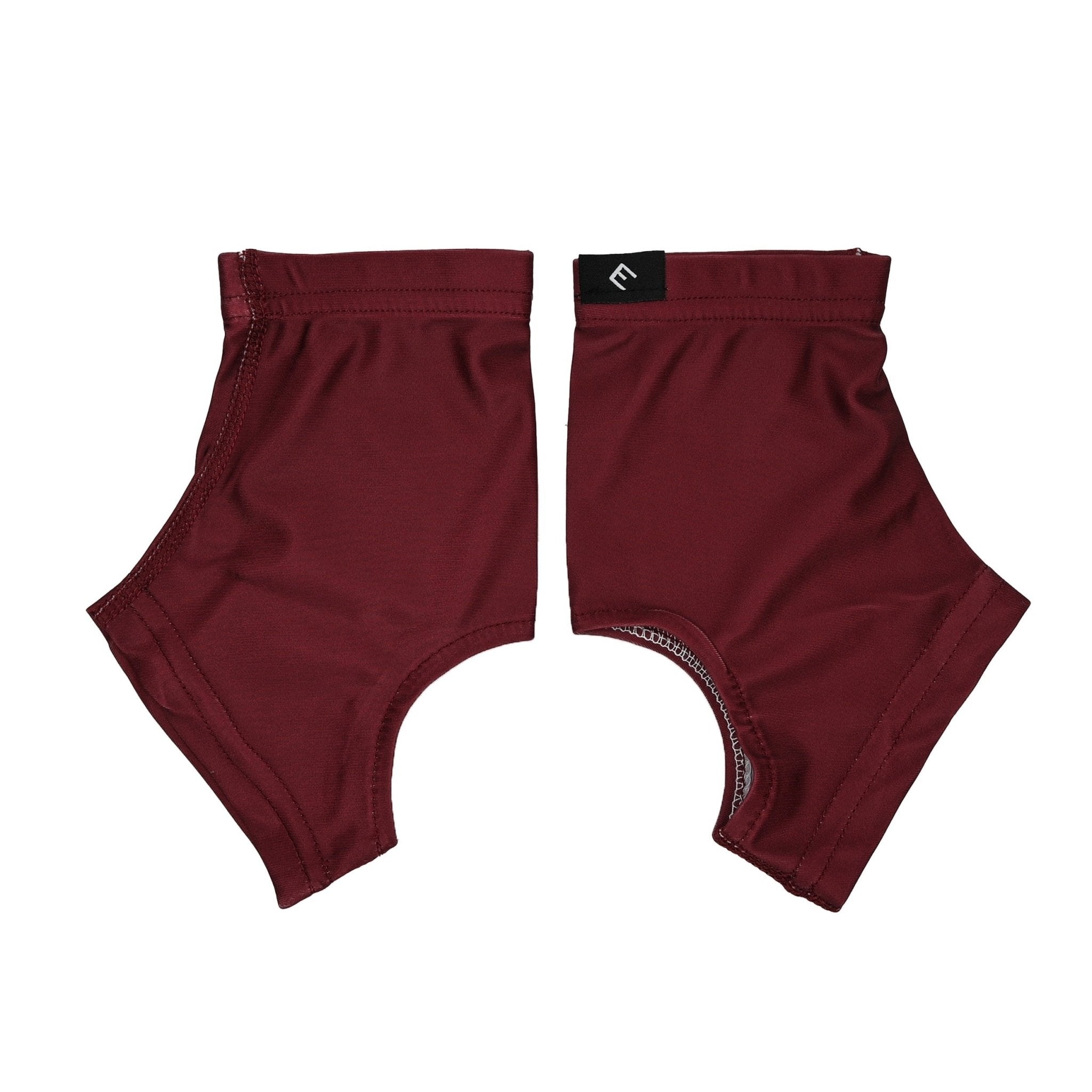 Maroon Cleat Covers (Spats) - Maximum Velocity Sports