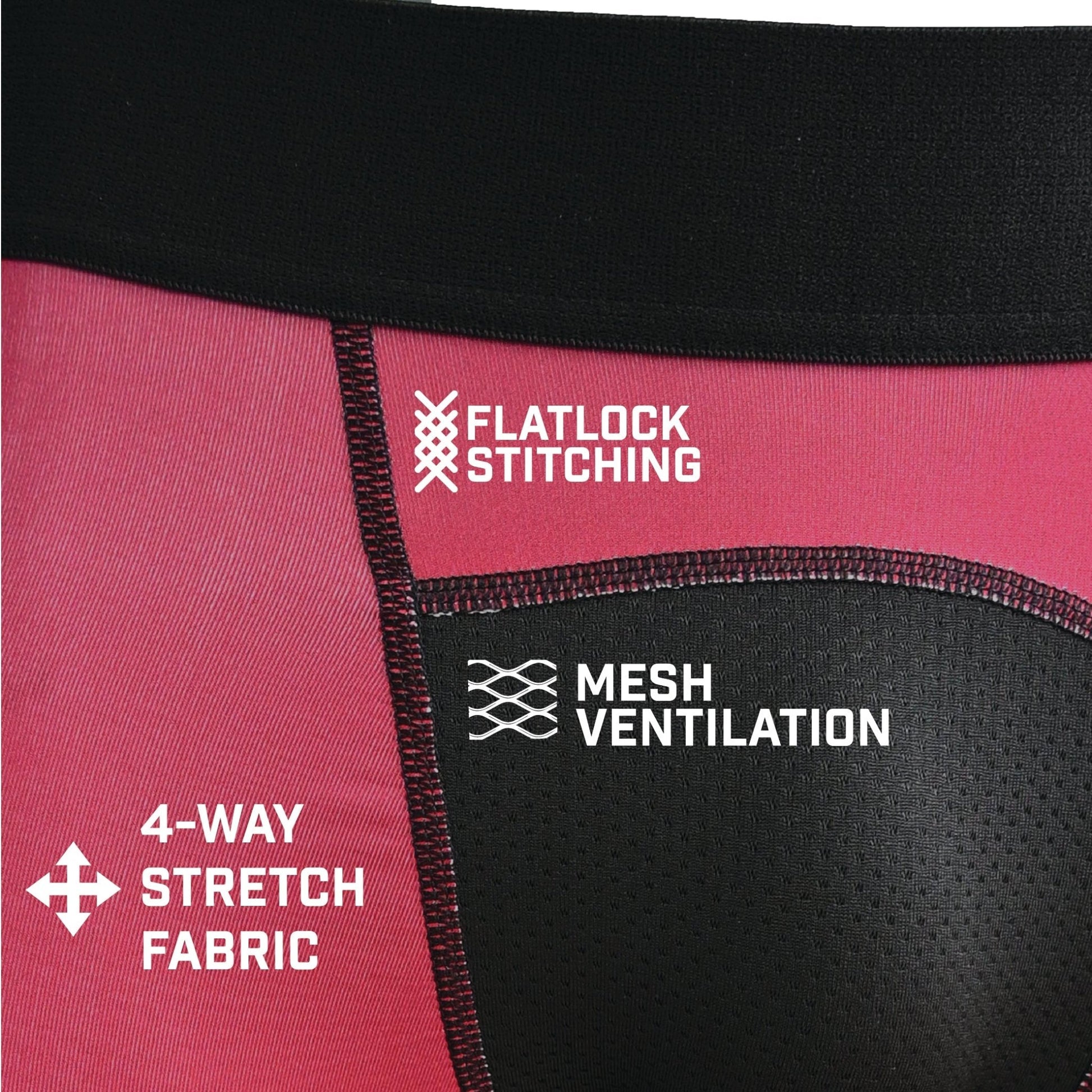 Maroon Compression Tights - Maximum Velocity Sports