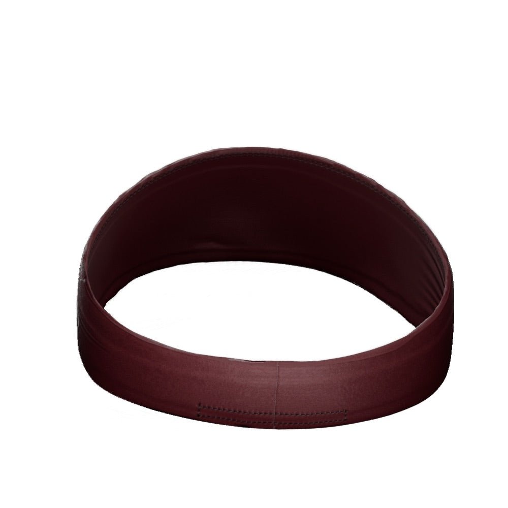 Maroon Headband - Maximum Velocity Sports