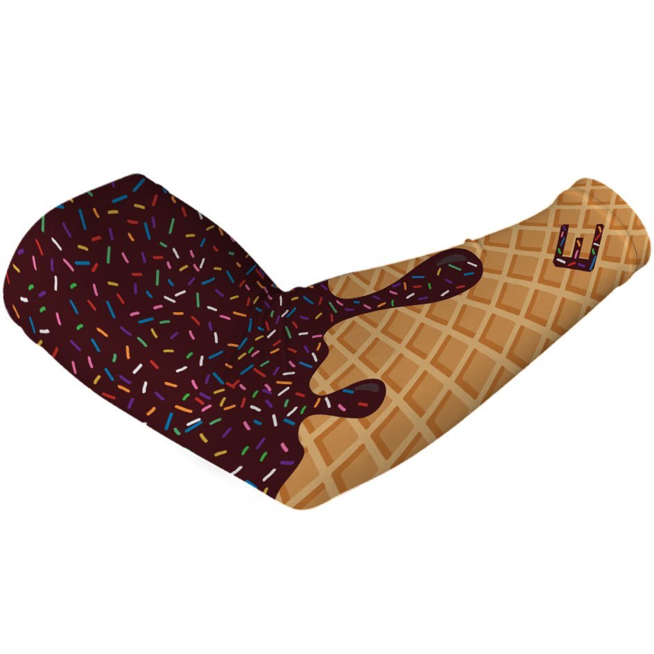 Maroon Ice Cream Arm Sleeve - Maximum Velocity Sports