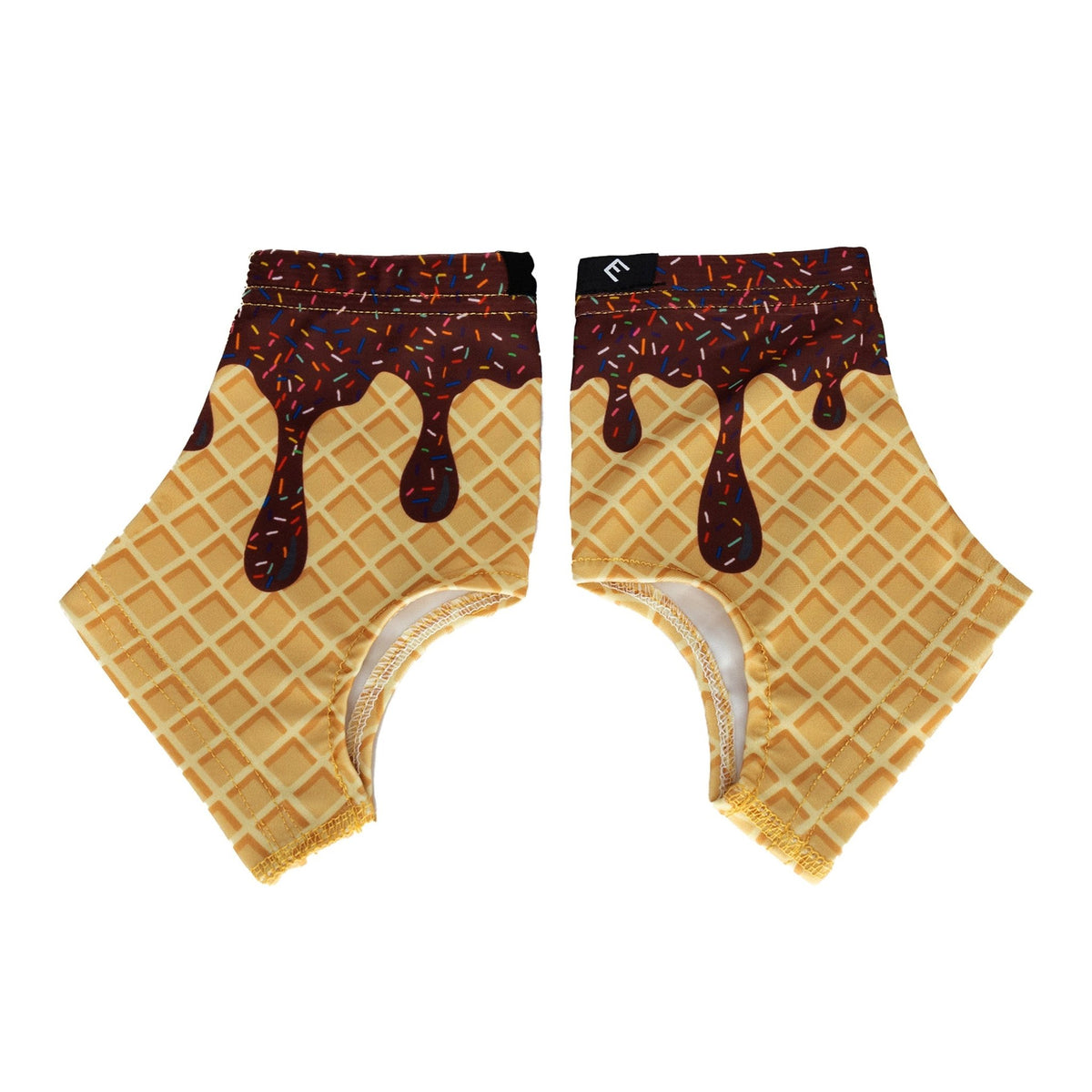 Maroon Ice Cream Cleat Covers (Spats) - Maximum Velocity Sports