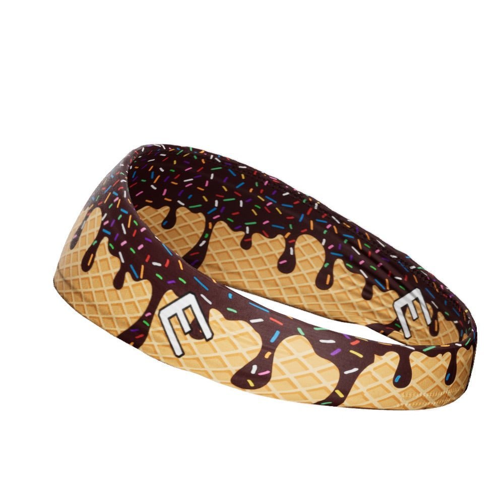 Maroon Ice Cream Headband - Maximum Velocity Sports