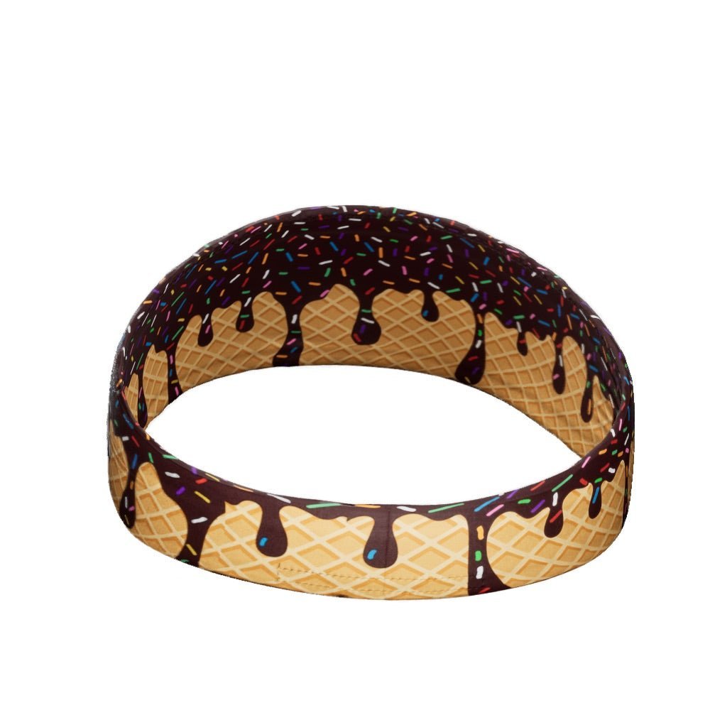 Maroon Ice Cream Headband - Maximum Velocity Sports