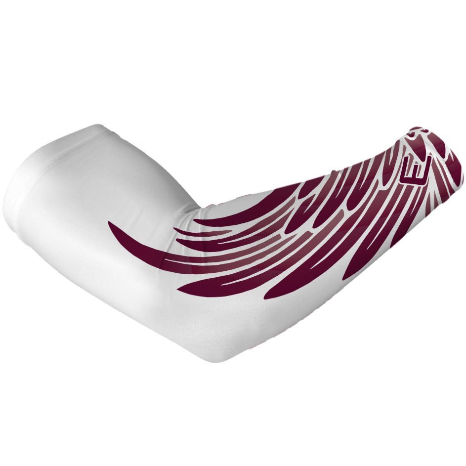 Maroon Wing Arm Sleeve - Maximum Velocity Sports