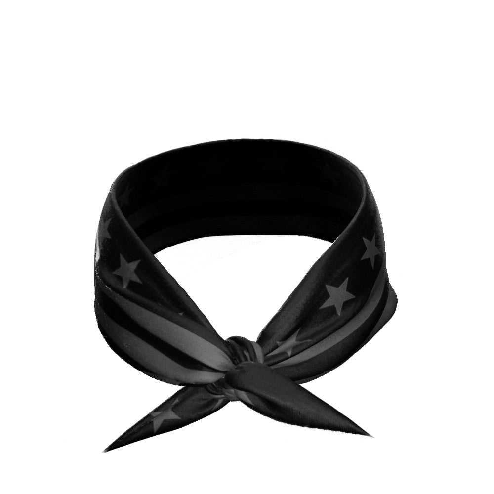 Shadow Stars & Stripes Tie Headband - Maximum Velocity Sports