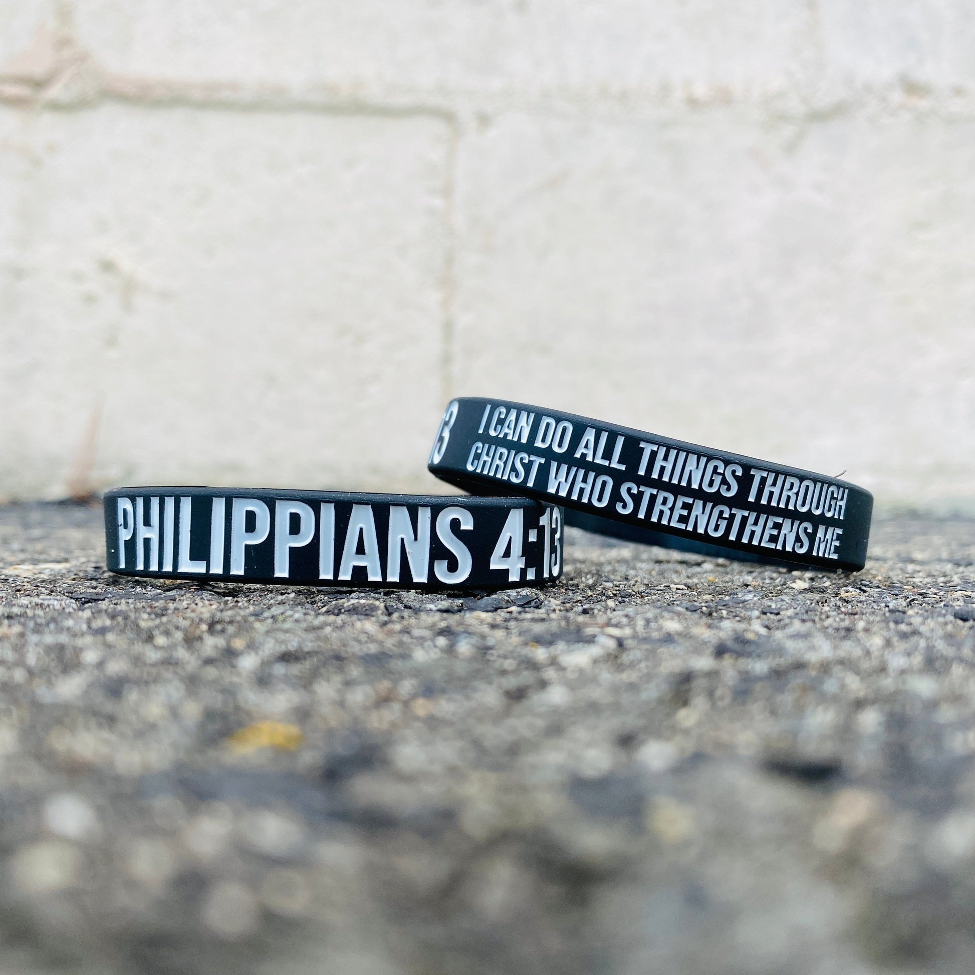 PHILIPPIANS 4:13 VERSE Wristband - Maximum Velocity Sports