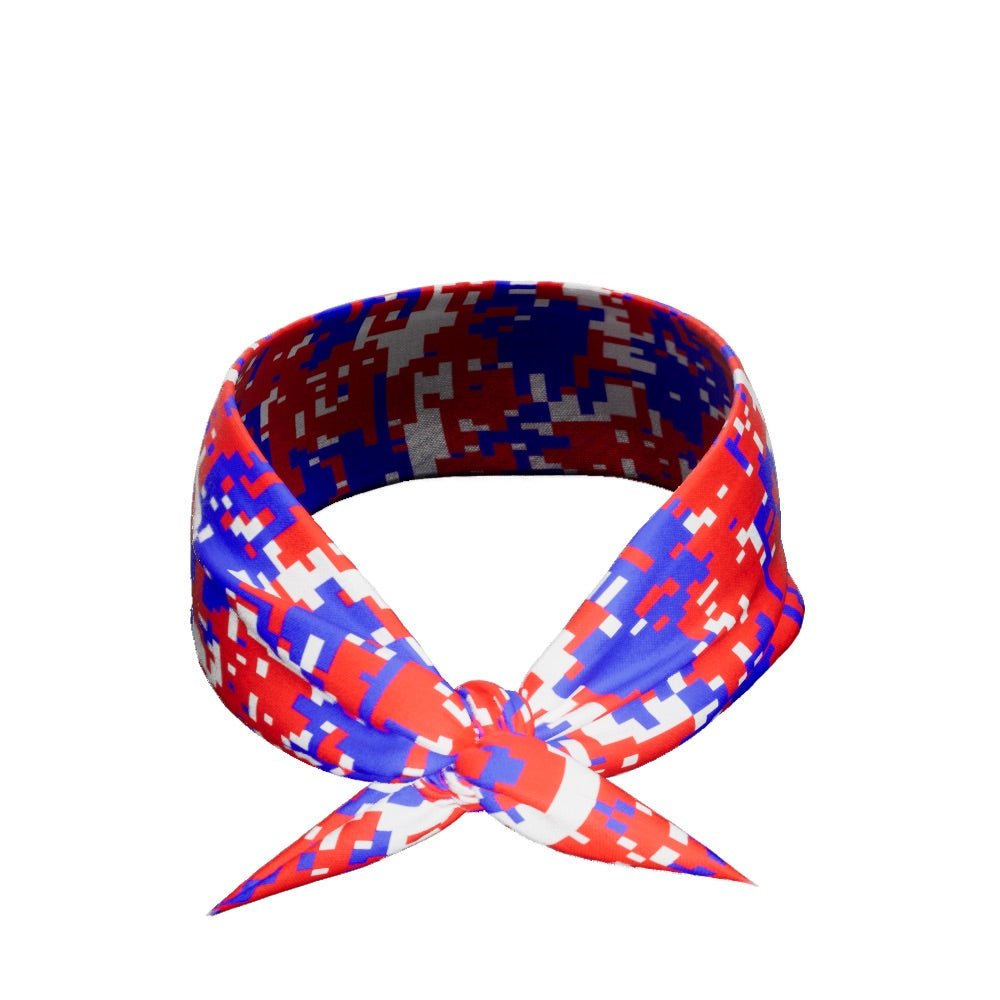 RWB Digi Camo Tie Headband - Maximum Velocity Sports