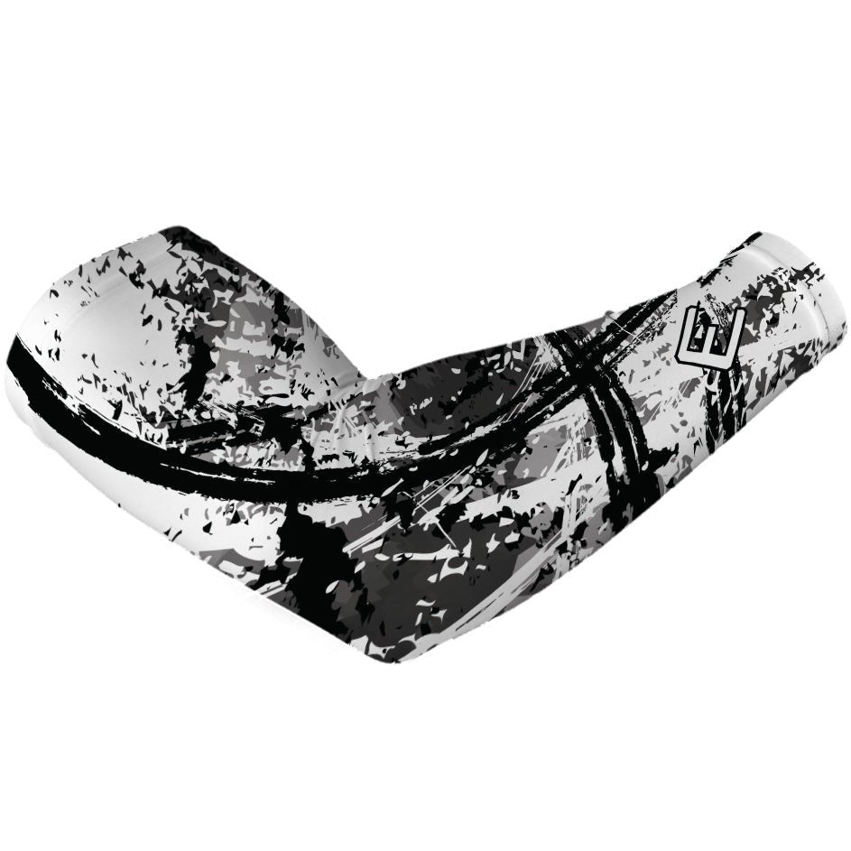 Wicked White Arm Sleeve - Maximum Velocity Sports