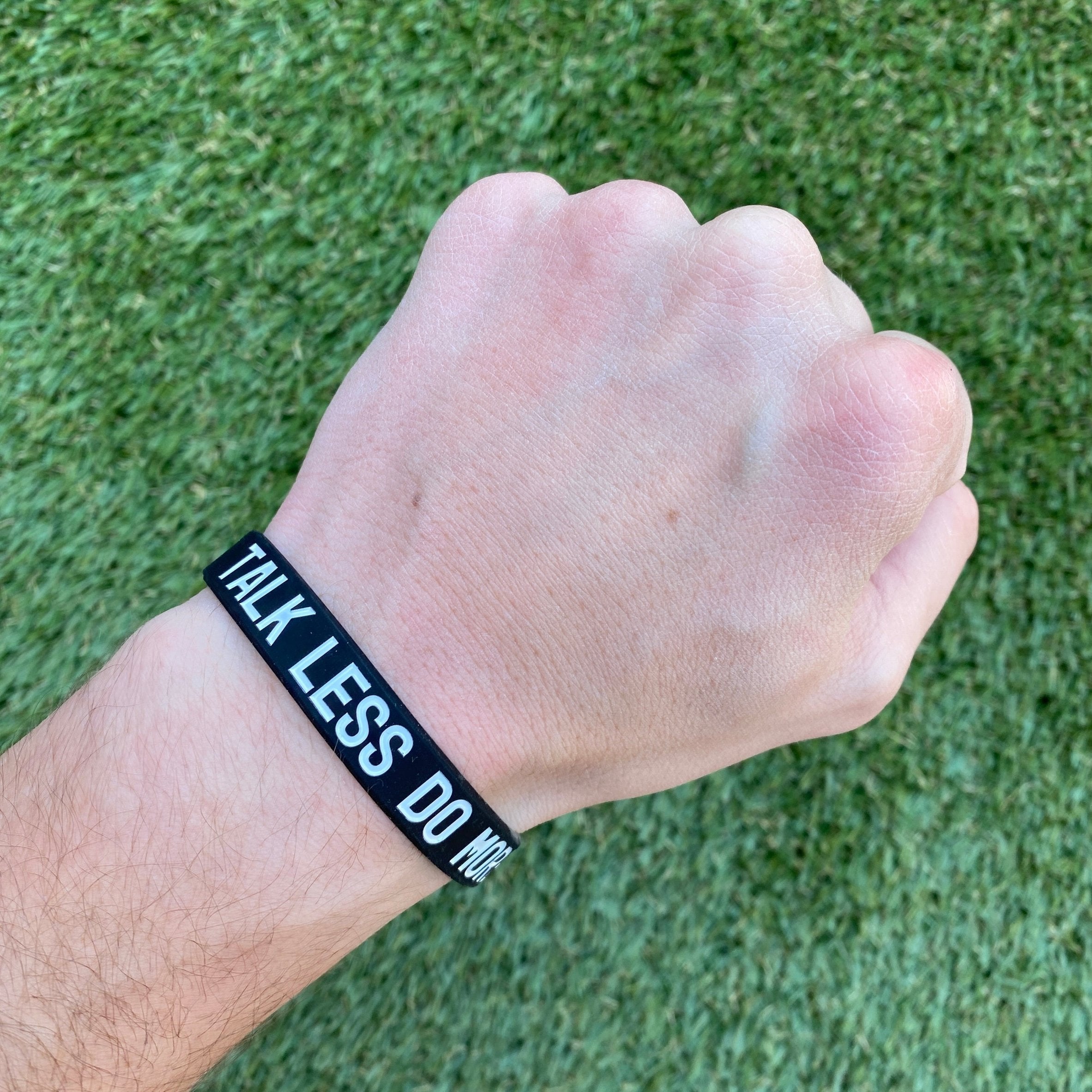 TALK LESS DO MORE Wristband