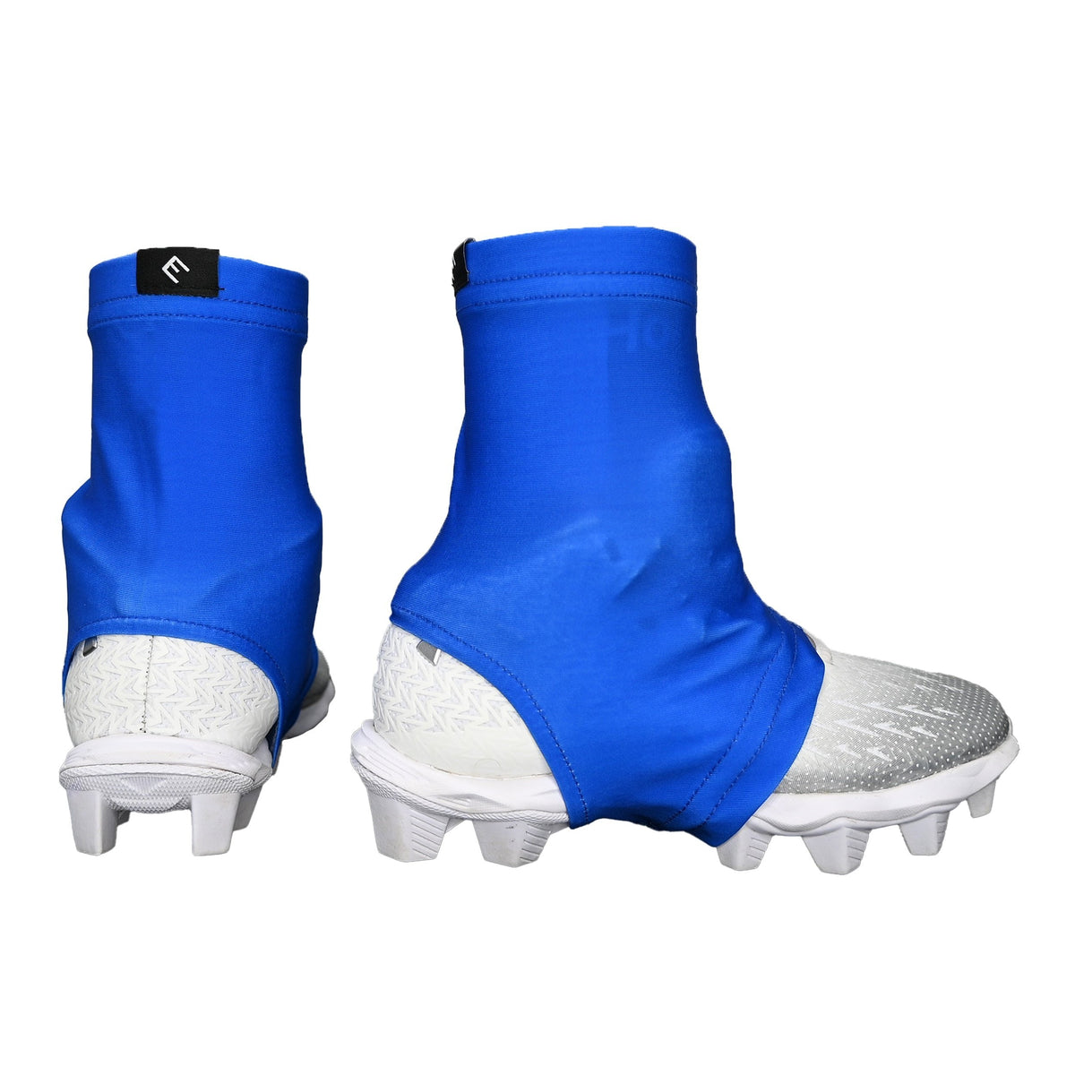 Royal Blue Cleat Covers (Spats) - Maximum Velocity Sports