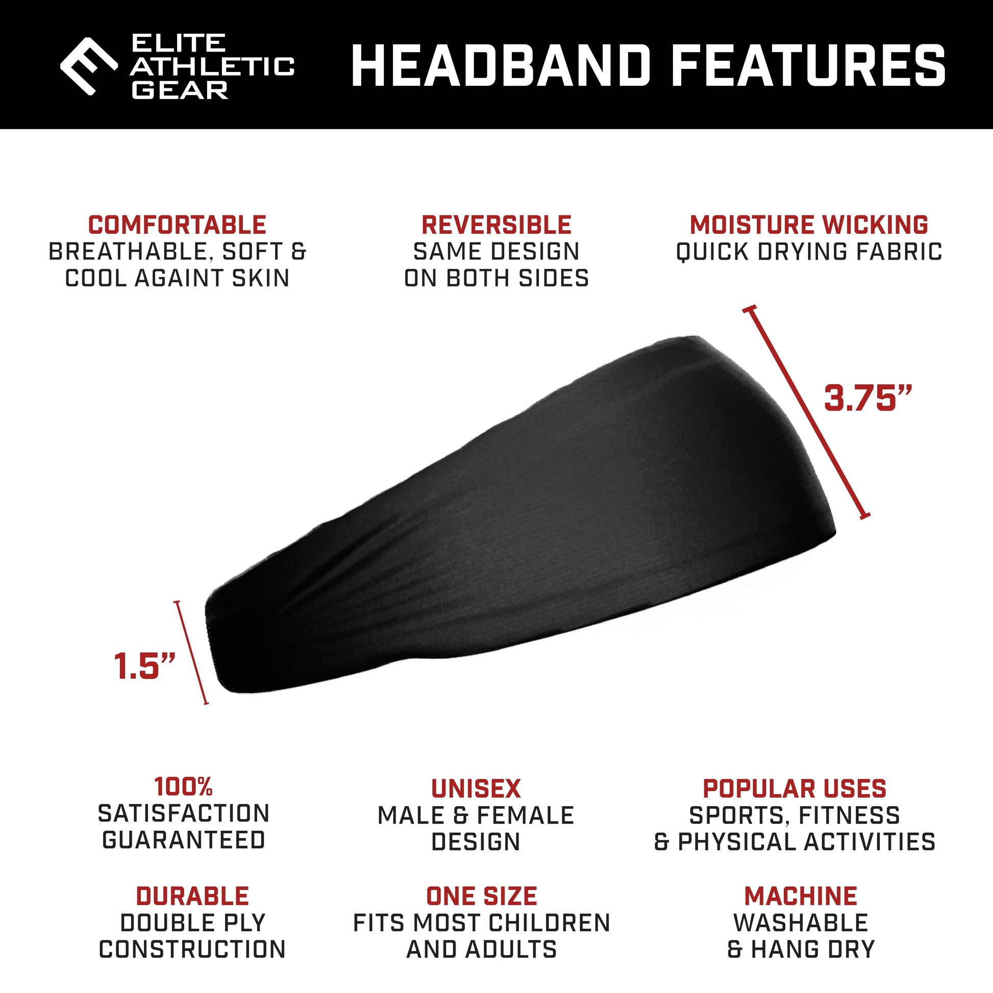 Tactical Thin Blue Line USA Flag Headband - Maximum Velocity Sports