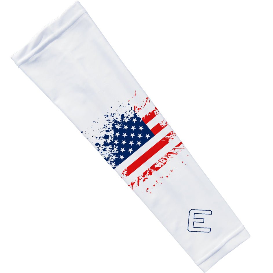 USA Splattered Arm Sleeve - Maximum Velocity Sports
