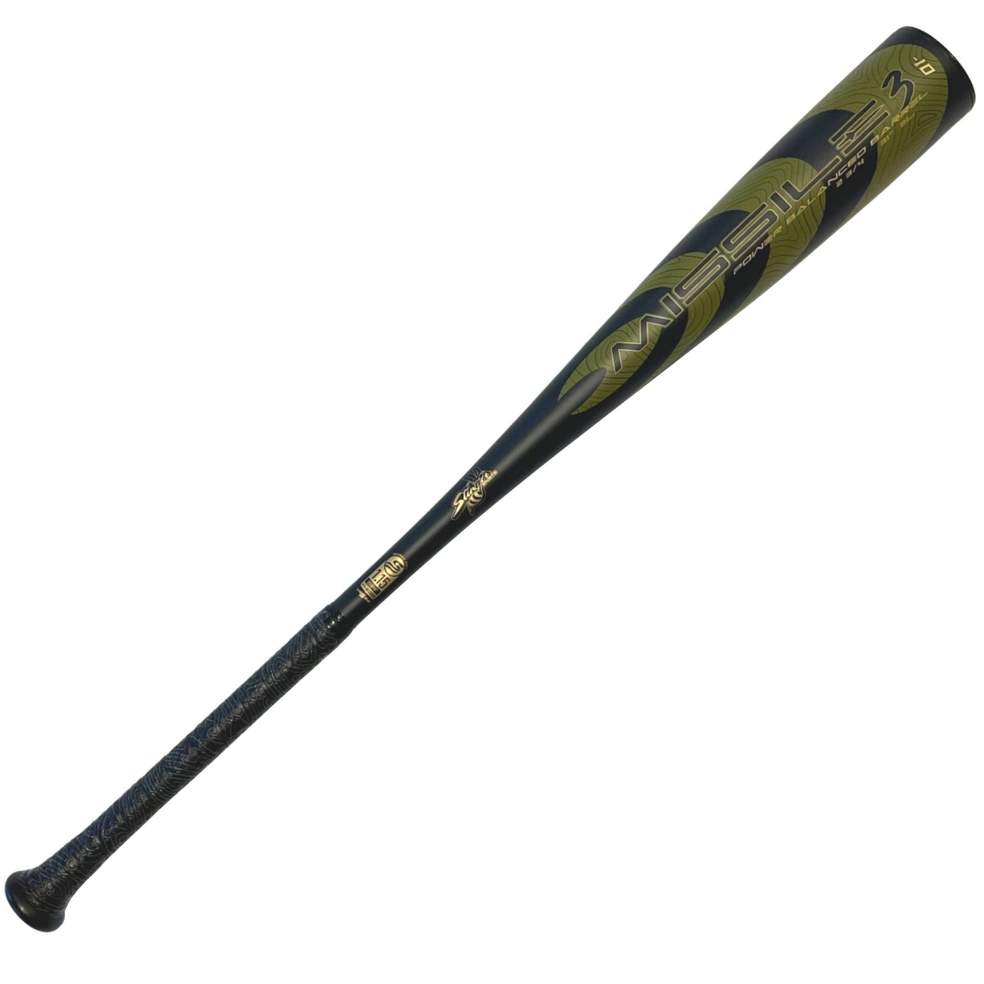 Missile 3 Aluminum USSSA Certified - 10 Baseball Bat - Maximum Velocity Sports