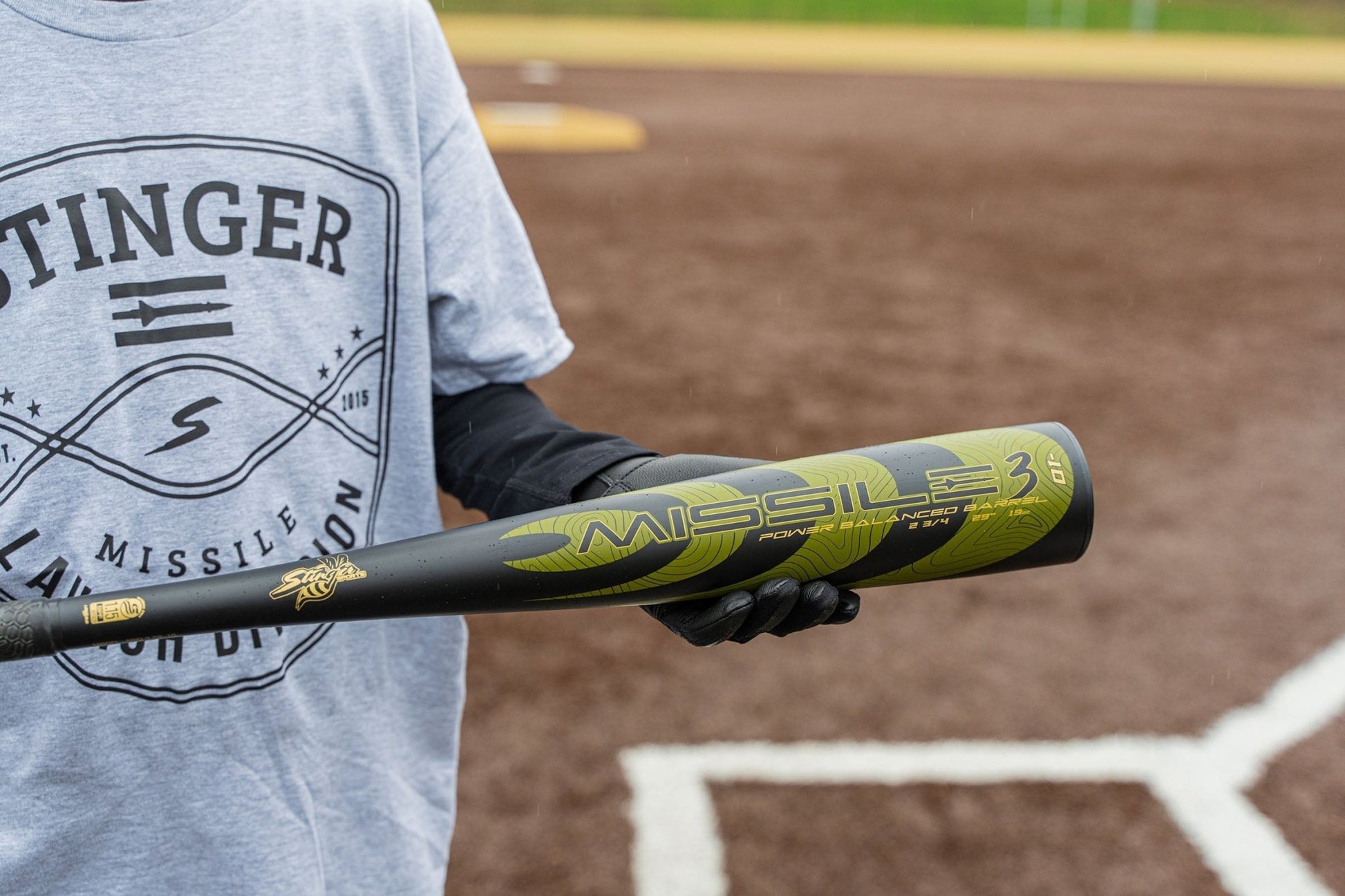 Missile 3 Aluminum USSSA Certified - 10 Baseball Bat - Maximum Velocity Sports