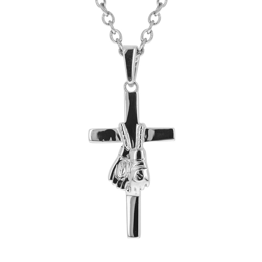 MMA Glove Cross Necklace - Maximum Velocity Sports