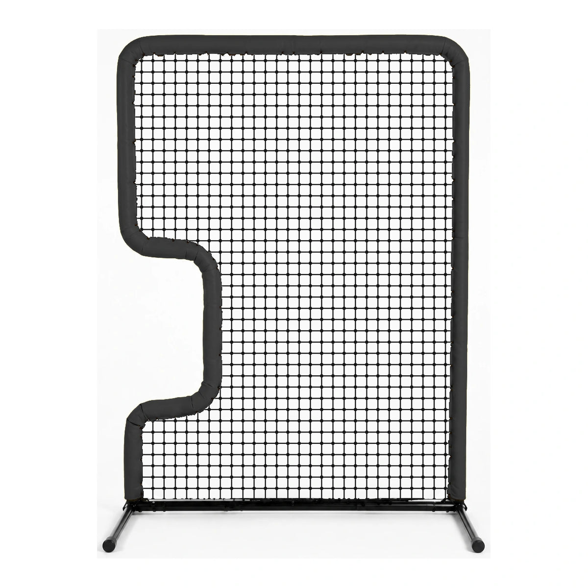 Muhl Tech Pro 5x7 C-Screen with black padding, recessed side opening, net and two support feet.