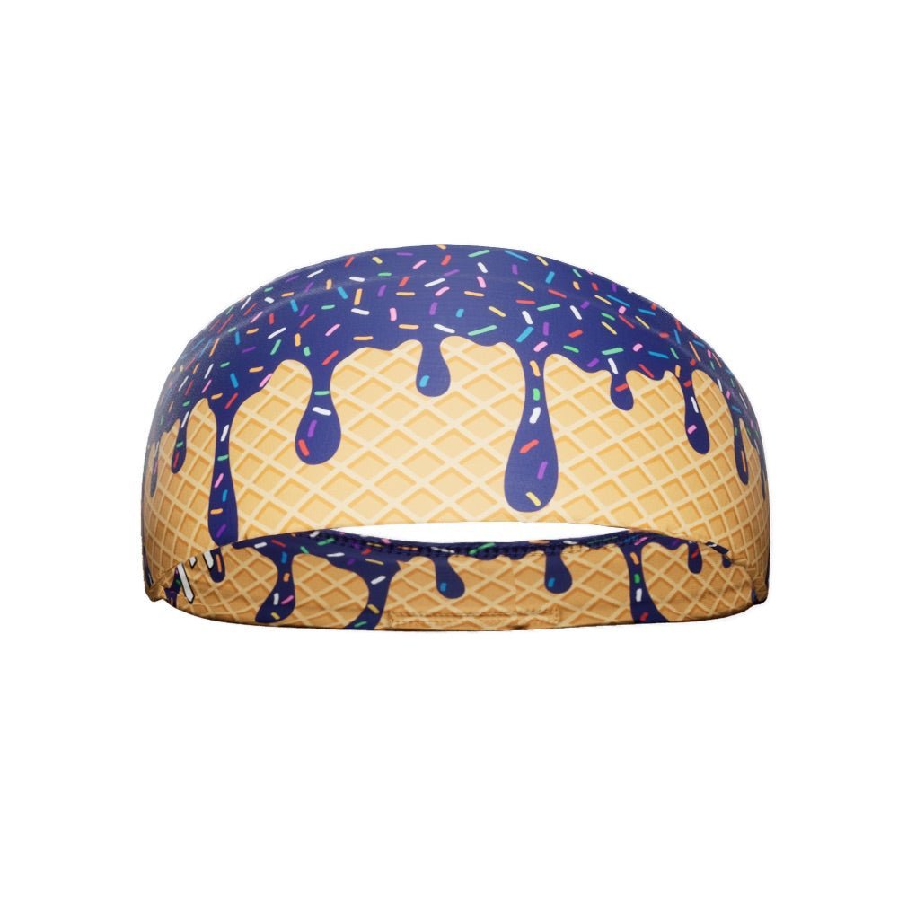 Navy Ice Cream Headband - Maximum Velocity Sports