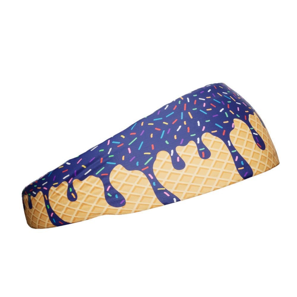 Navy Ice Cream Headband - Maximum Velocity Sports