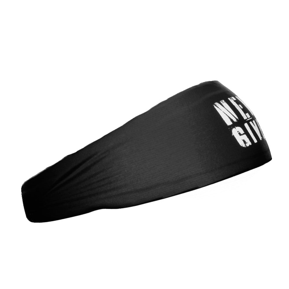 Never Give Up Headband - Maximum Velocity Sports