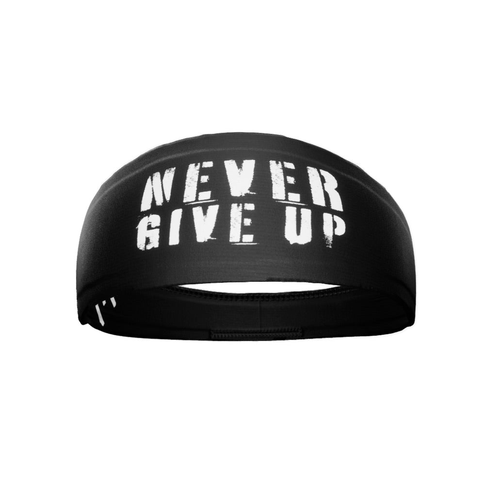 Never Give Up Headband - Maximum Velocity Sports