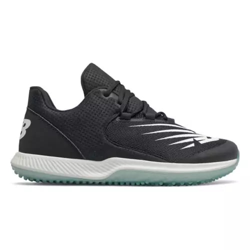 New Balance 4040v6 Turf Shoe - Black/White - Maximum Velocity Sports