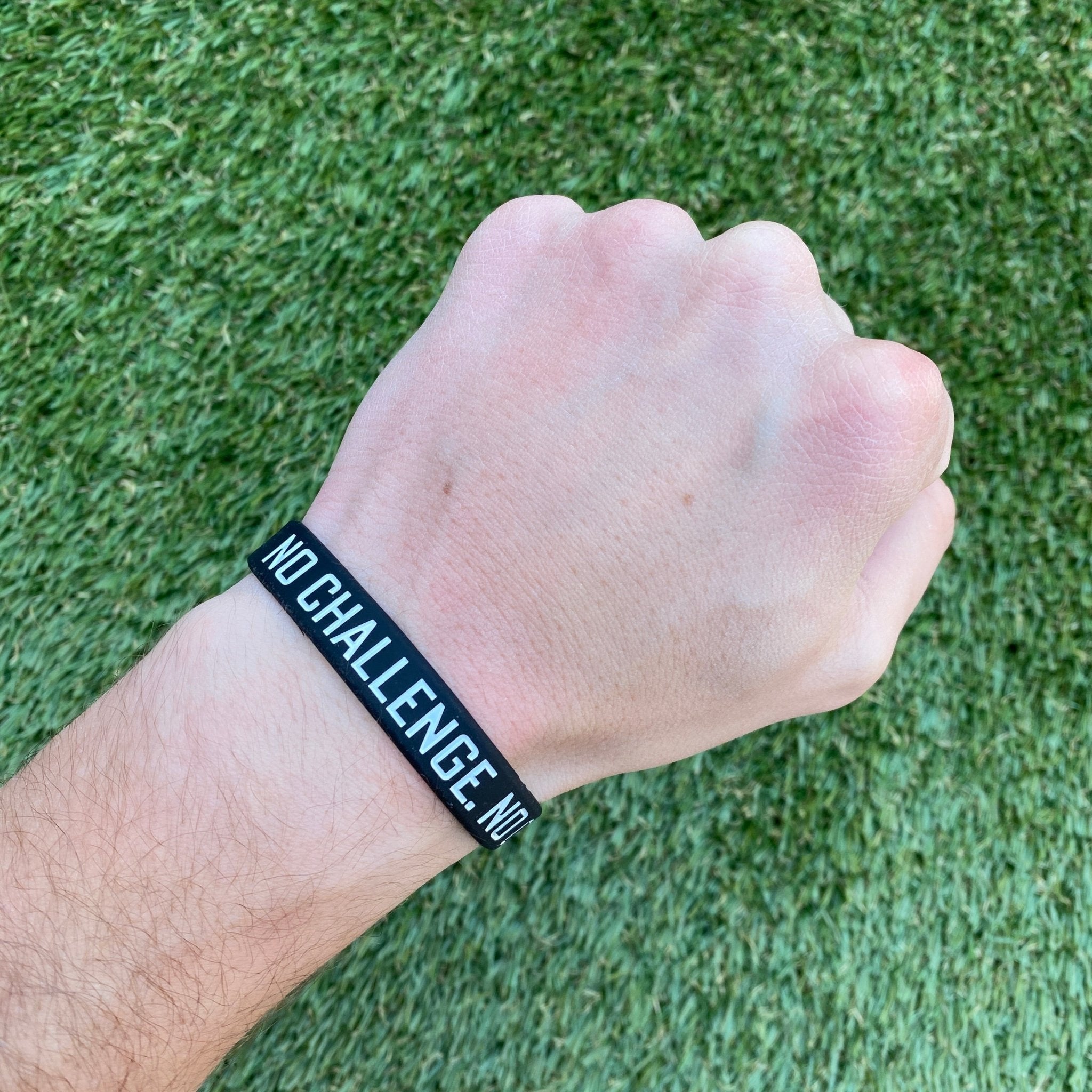 NO CHALLENGE. NO CHANGE. Wristband - Maximum Velocity Sports