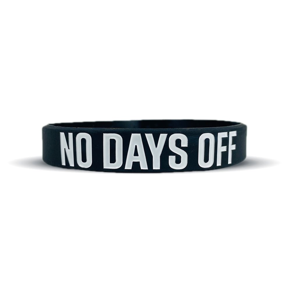 NO DAYS OFF Wristband - Maximum Velocity Sports