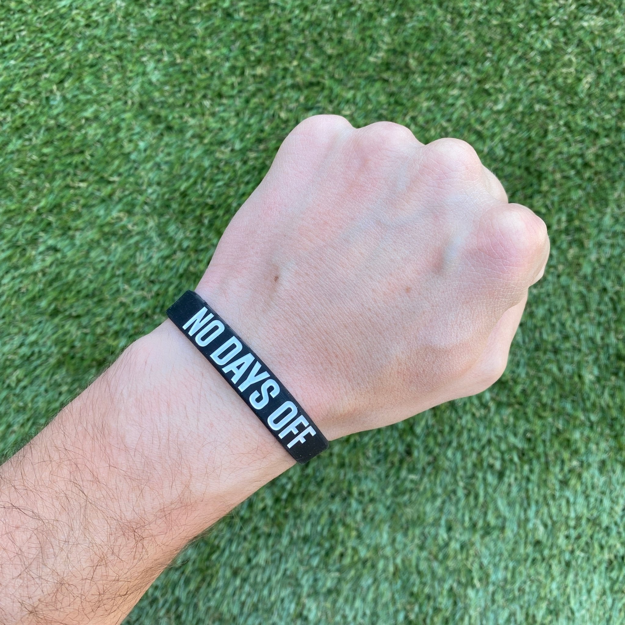 NO DAYS OFF Wristband - Maximum Velocity Sports