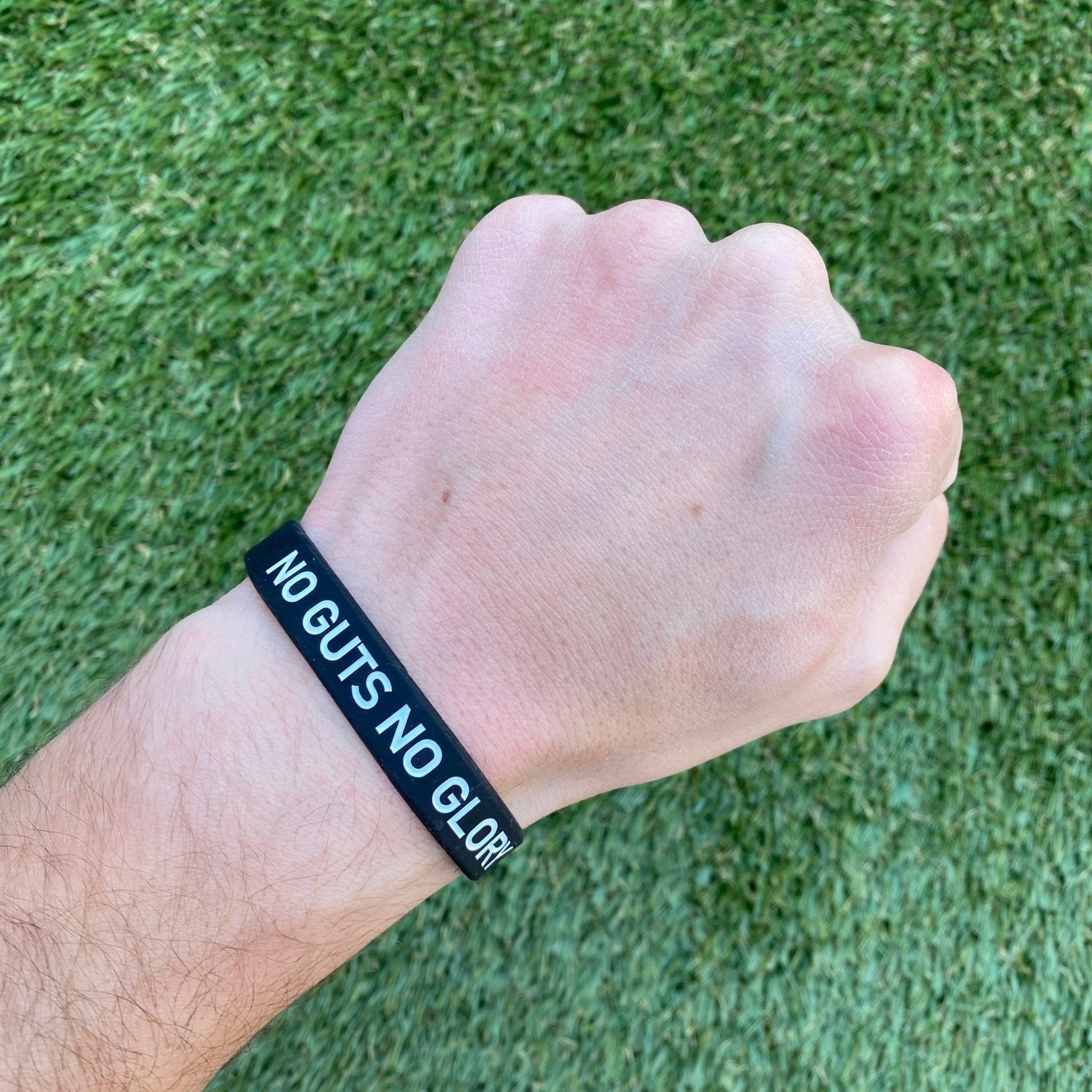 NO GUTS NO GLORY Wristband - Maximum Velocity Sports