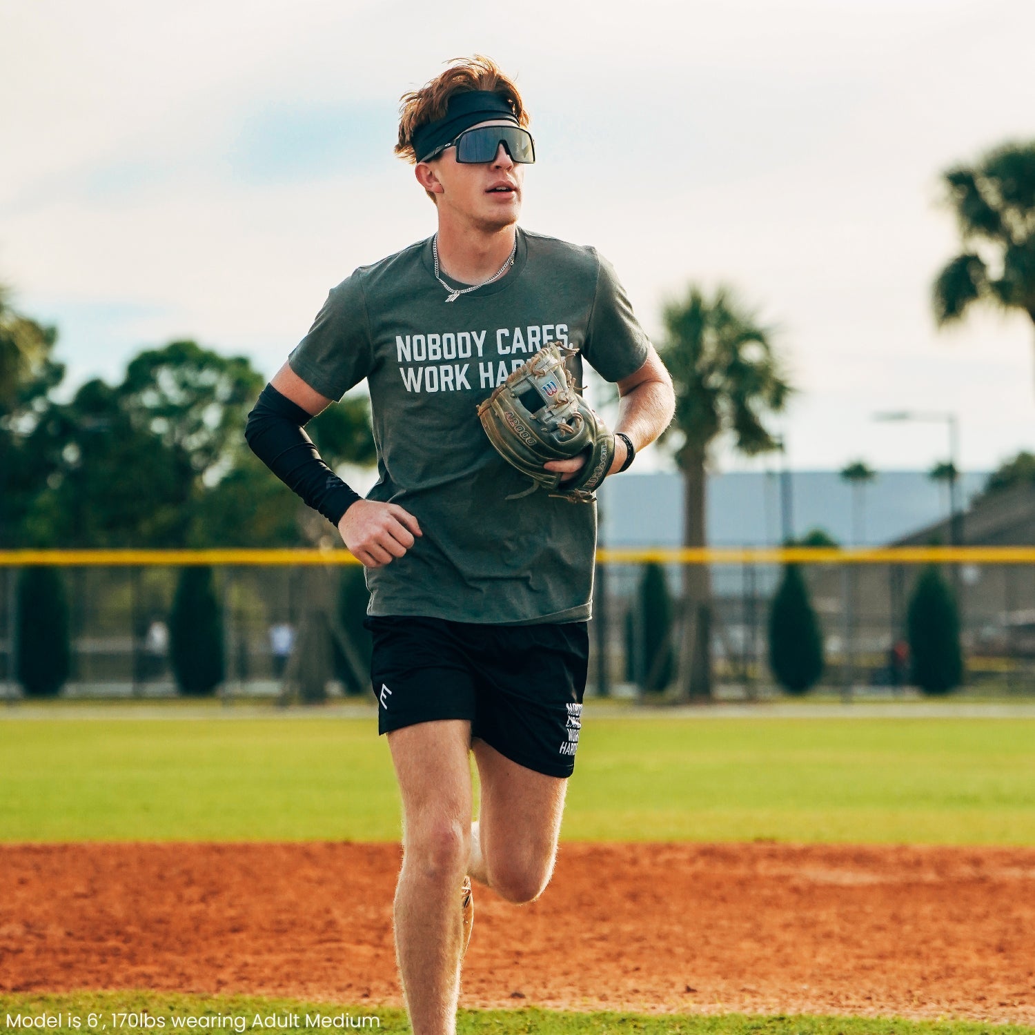 Nobody Cares. Work Harder. Shorts - Maximum Velocity Sports