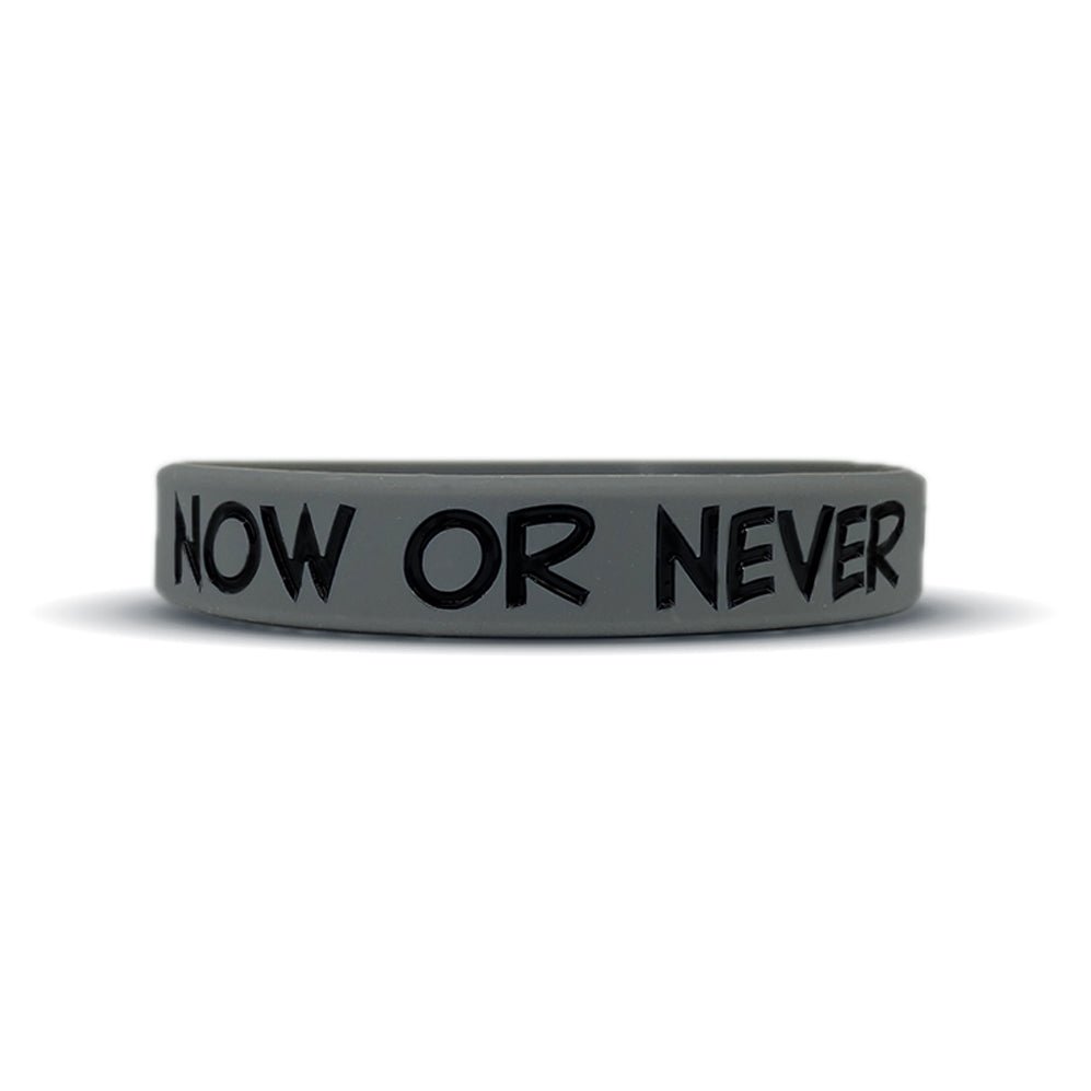 NOW OR NEVER Wristband - Maximum Velocity Sports