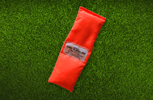Officials' Flags 'N Bags, USA Fluorescent Orange Nylon Belt Bean Bag - Maximum Velocity Sports