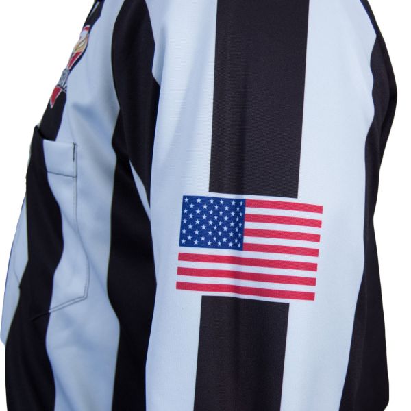 Ohio High School Athletic Assoc [OHSAA] Sublimated 2.25" Long Sleeve Ultra Tech Football Shirt - Maximum Velocity Sports