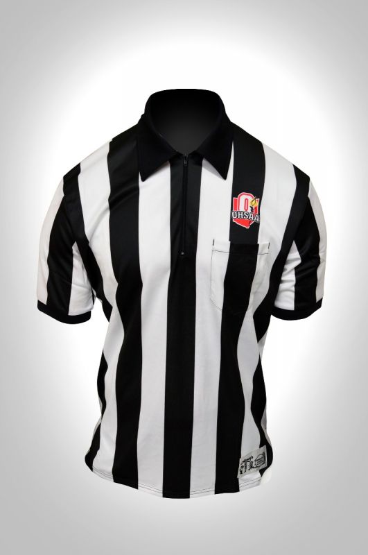 Ohio High School Athletic Assoc [OHSAA] Sublimated 2.25" Short Sleeve Ultra Tech Football Shirt - Maximum Velocity Sports