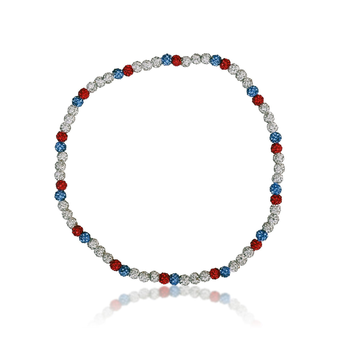 Old Glory Bead Necklace - Maximum Velocity Sports