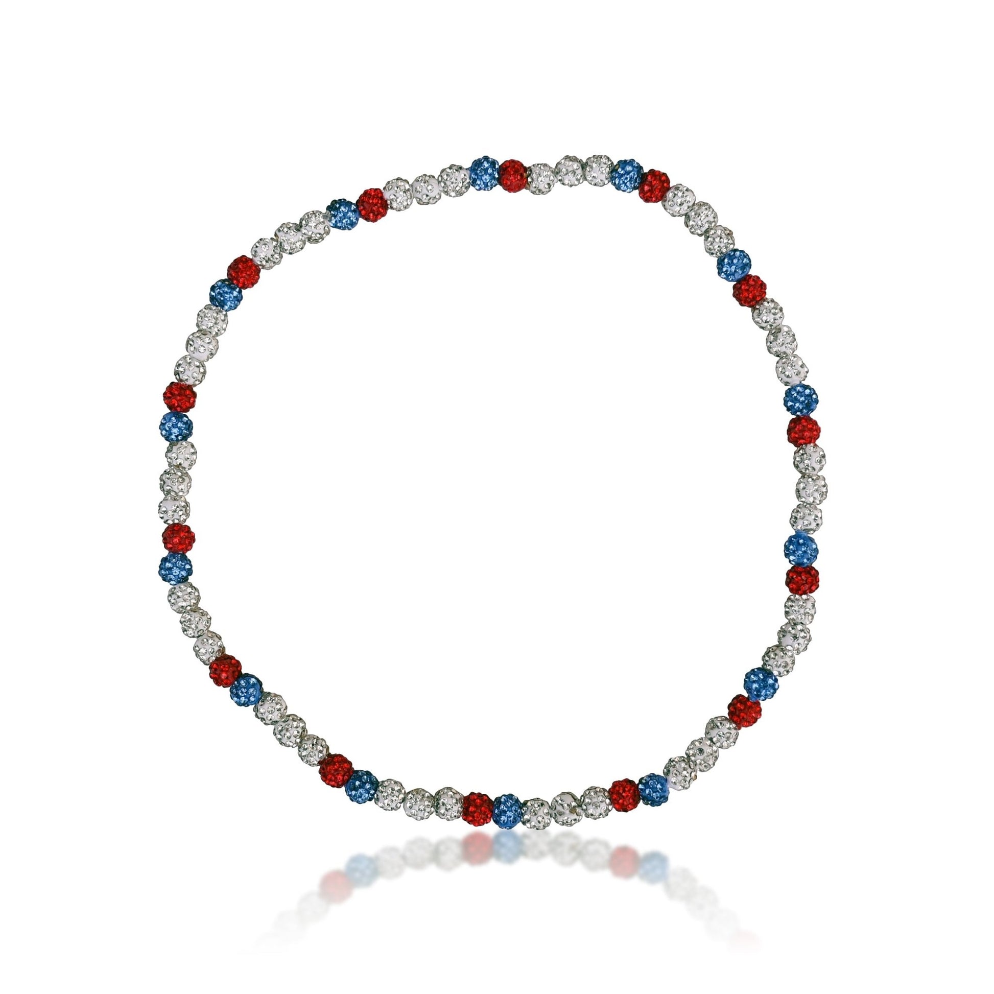 Old Glory Bead Necklace - Maximum Velocity Sports
