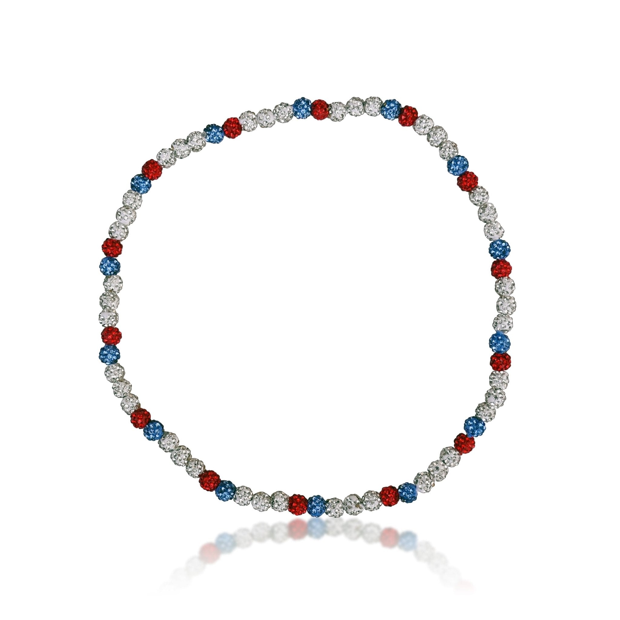 Old Glory Bead Necklace - Maximum Velocity Sports