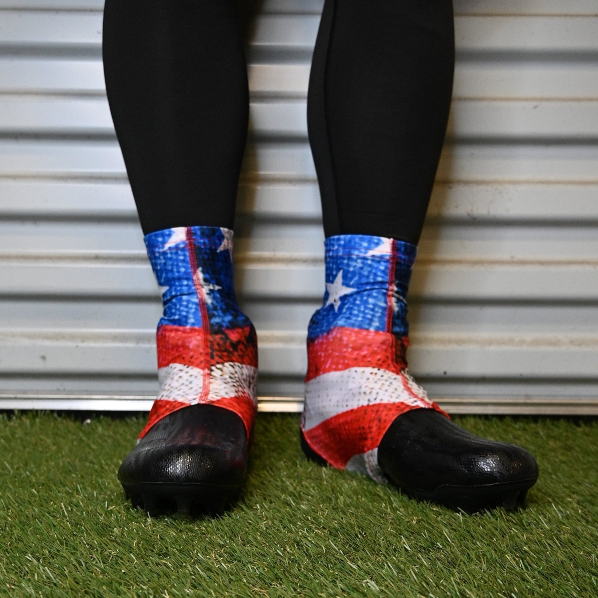 Old Glory Cleat Covers (Spats) - Maximum Velocity Sports