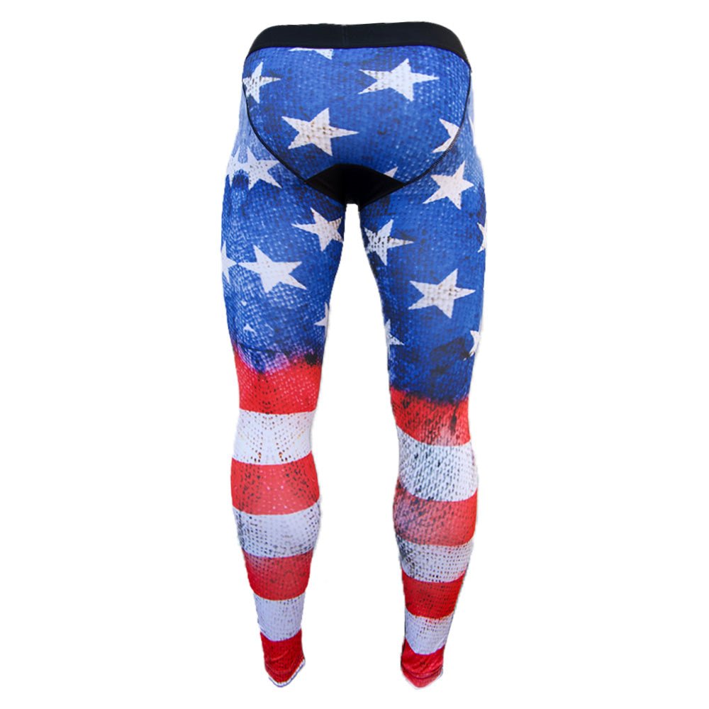 Old Glory Compression Tights - Maximum Velocity Sports