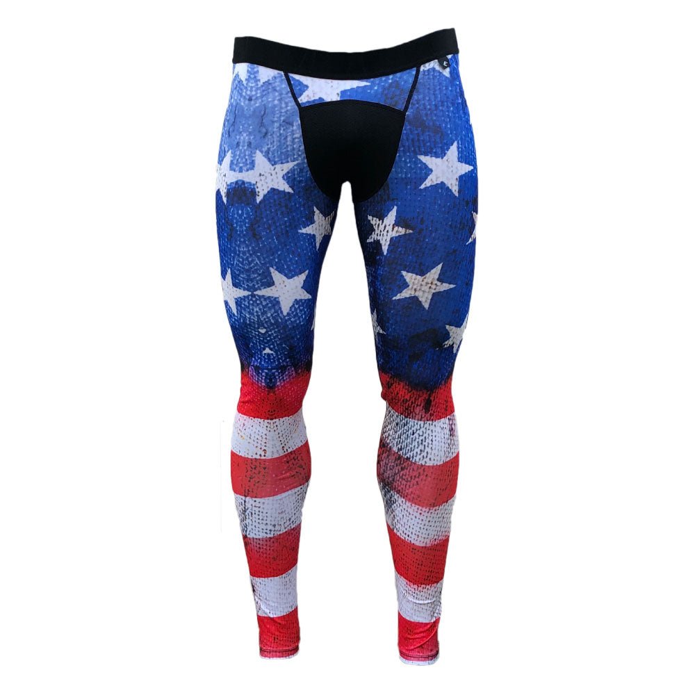 Old Glory Compression Tights - Maximum Velocity Sports