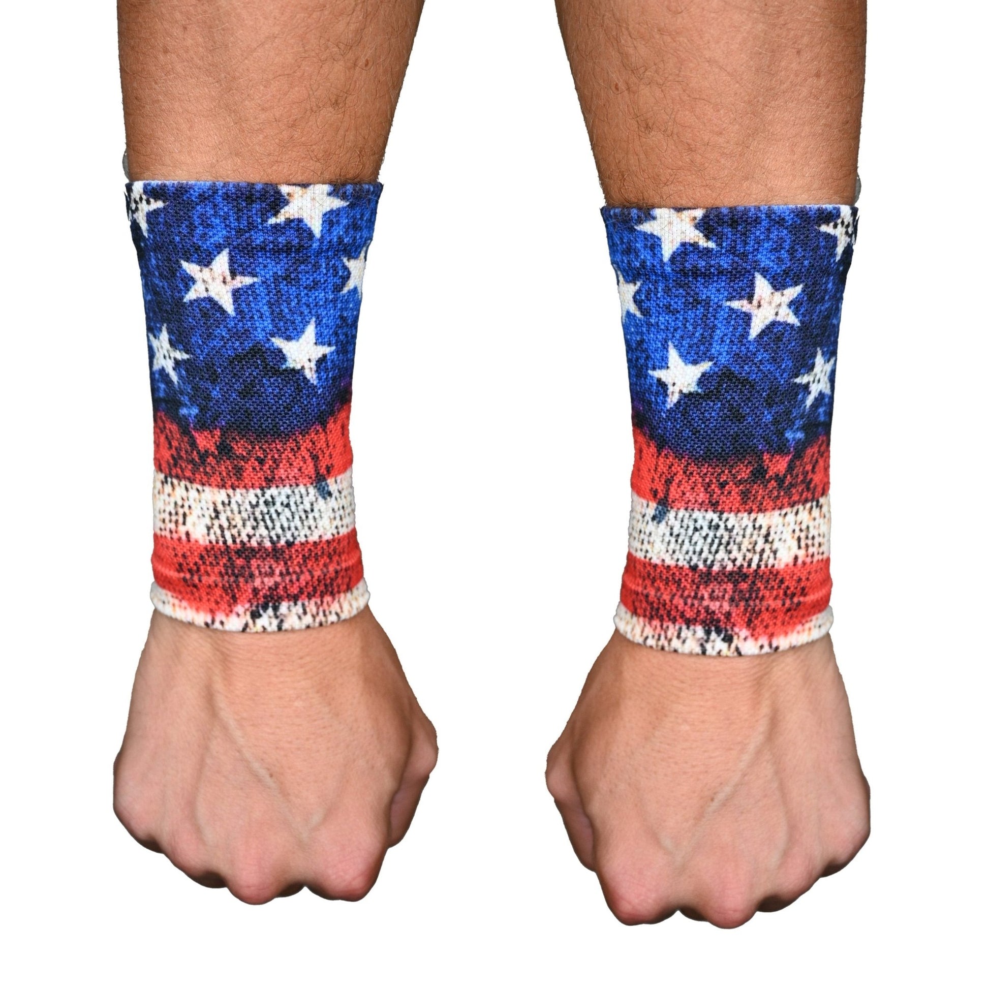 Old Glory Wrist Support Sleeves - Maximum Velocity Sports