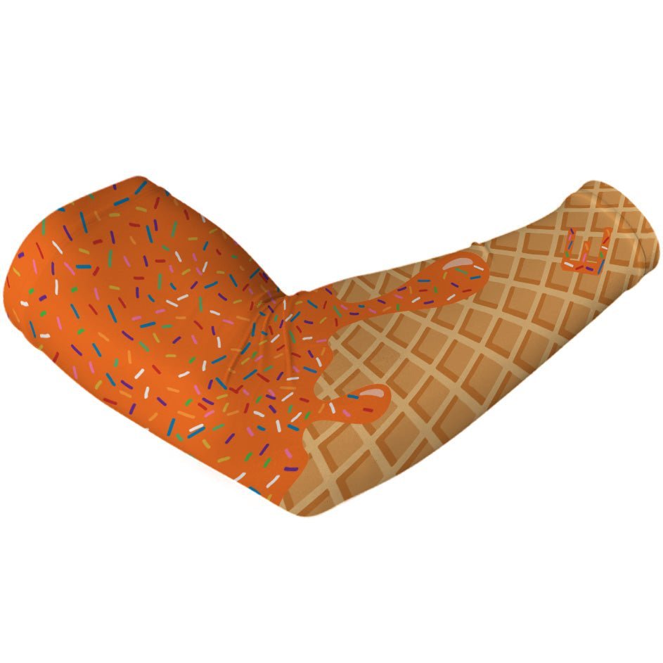 Orange Ice Cream Arm Sleeve - Maximum Velocity Sports