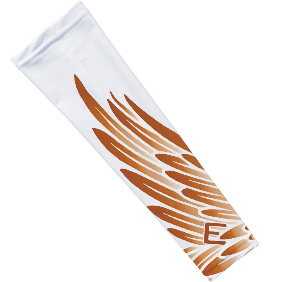 Orange Wing Arm Sleeve - Maximum Velocity Sports