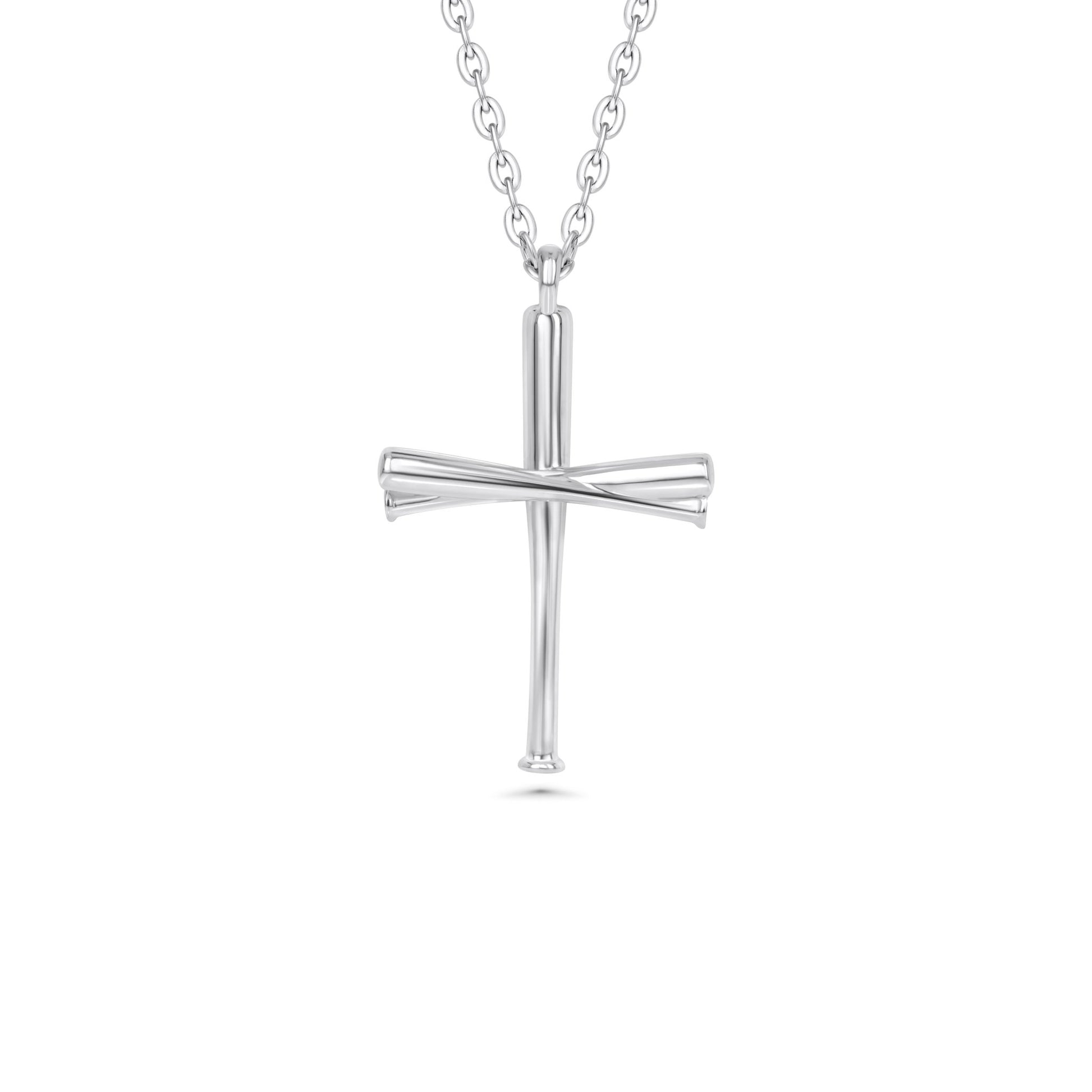 Original Baseball Bat Cross Necklace - Maximum Velocity Sports