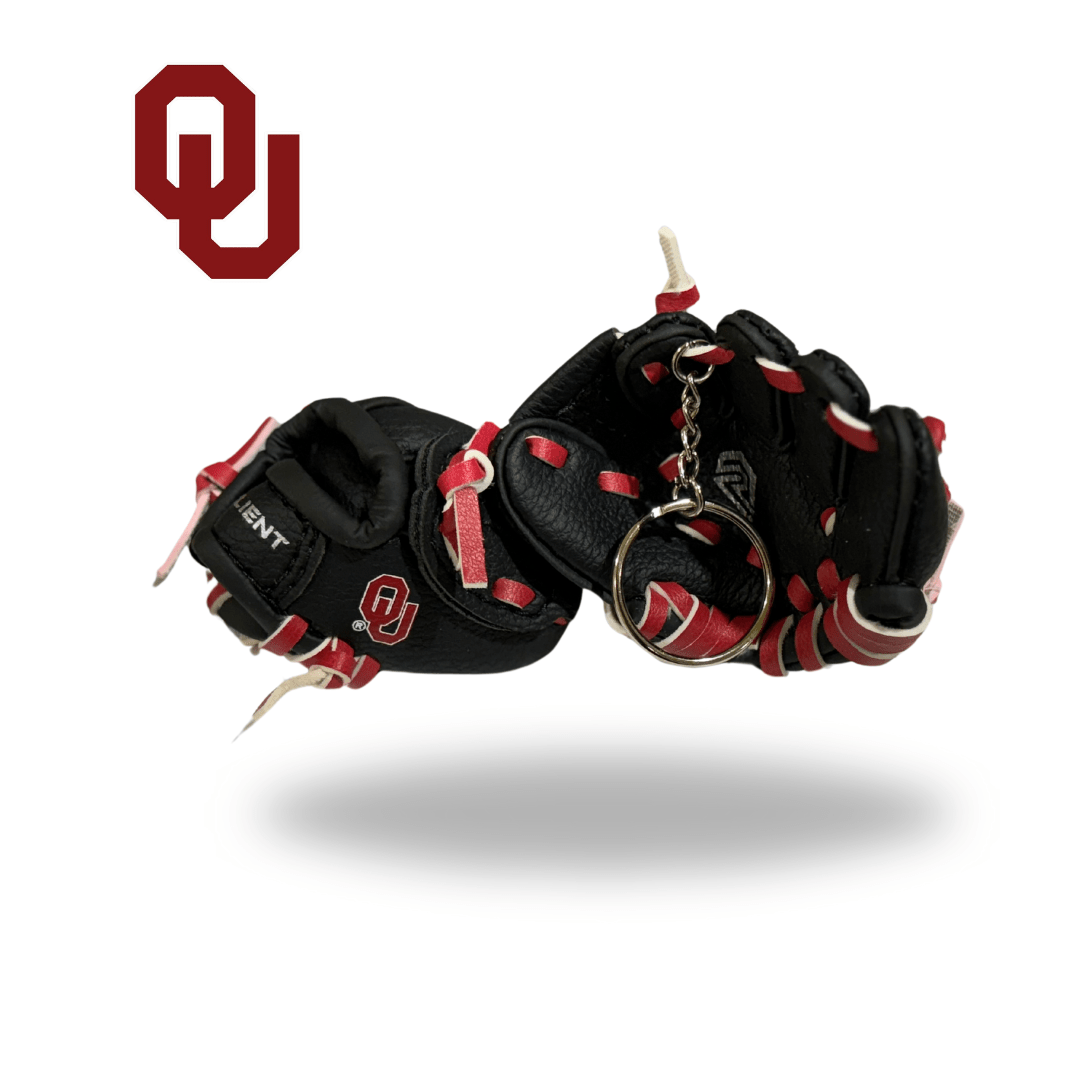 OU mini glove keychain - Maximum Velocity Sports