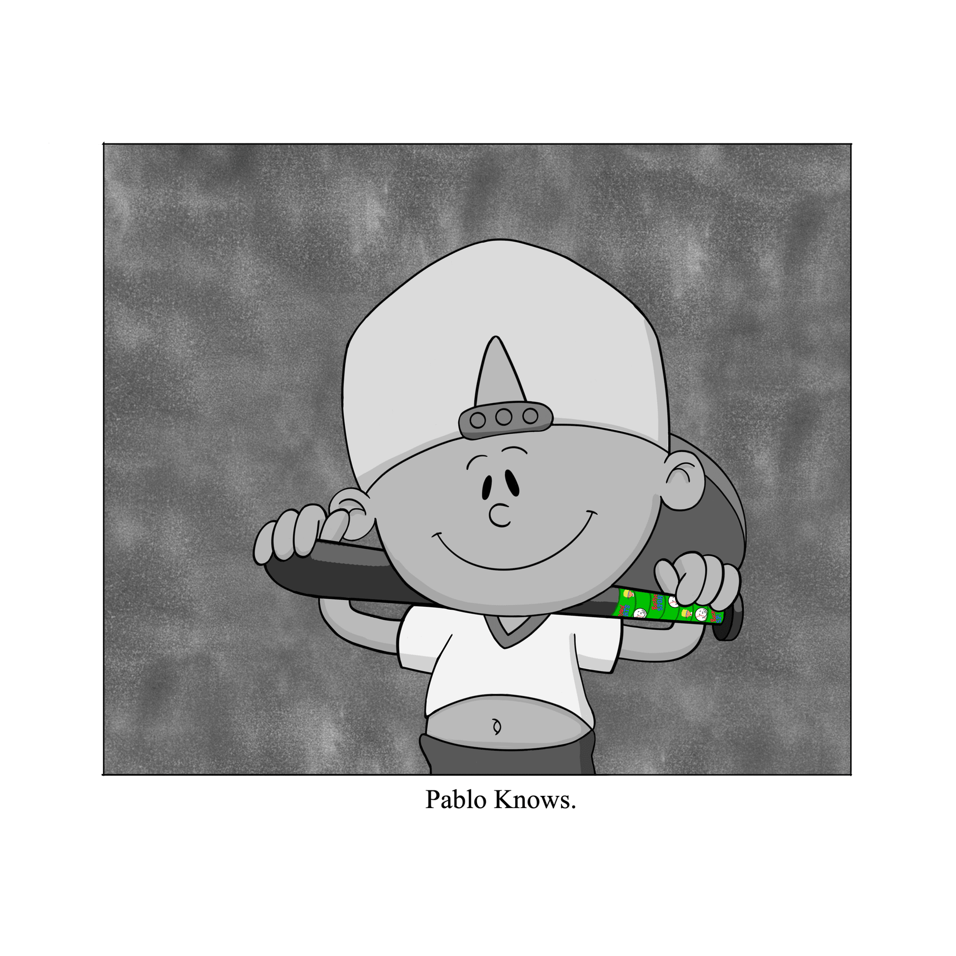 Pablo Sanchez Bat Grip Tape (Backyard Baseball) - Maximum Velocity Sports