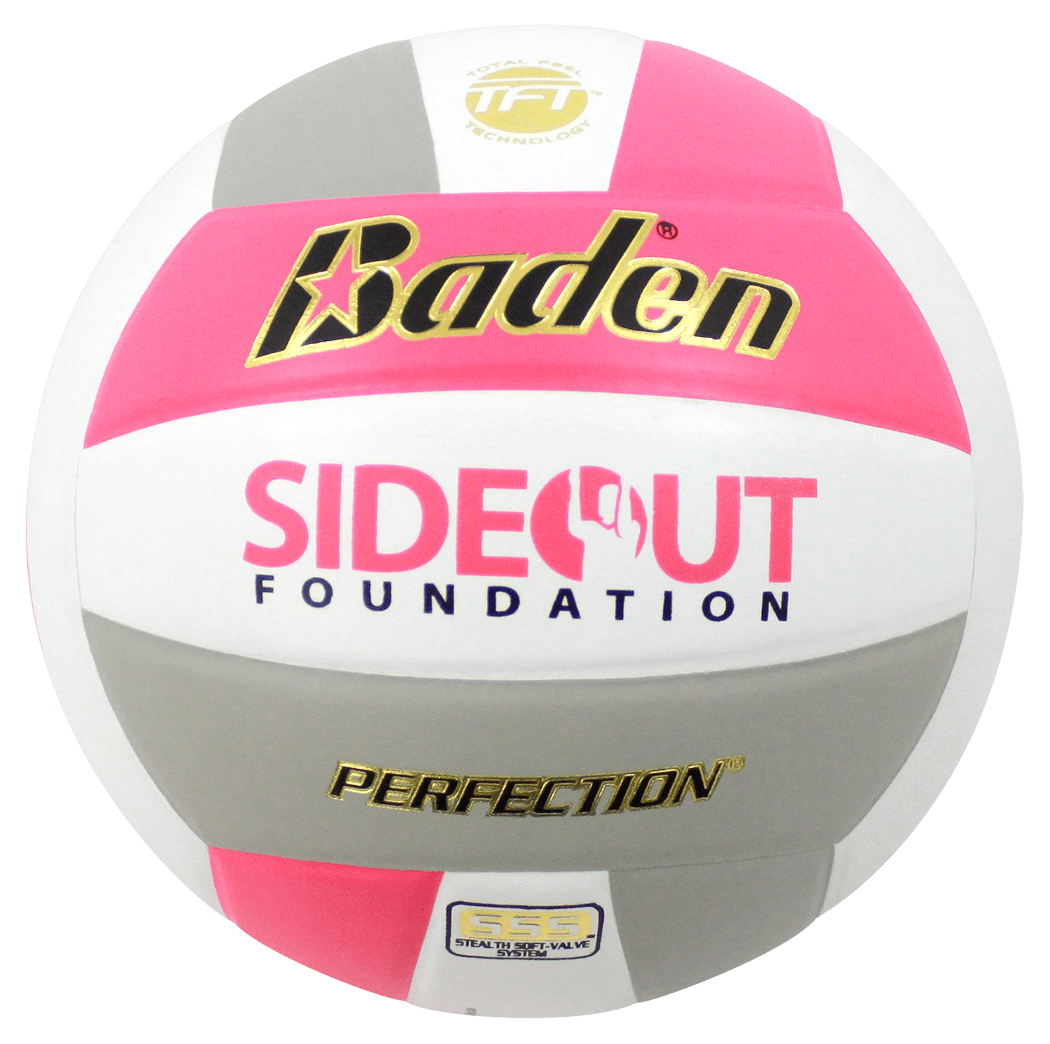 Perfection Dig Pink Leather Volleyball - Maximum Velocity Sports