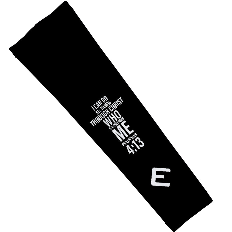 Philippians 4:13 Cross Arm Sleeve - Maximum Velocity Sports